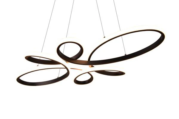 Pendelleuchte Fly - Eisen - Schwarz - Image 2