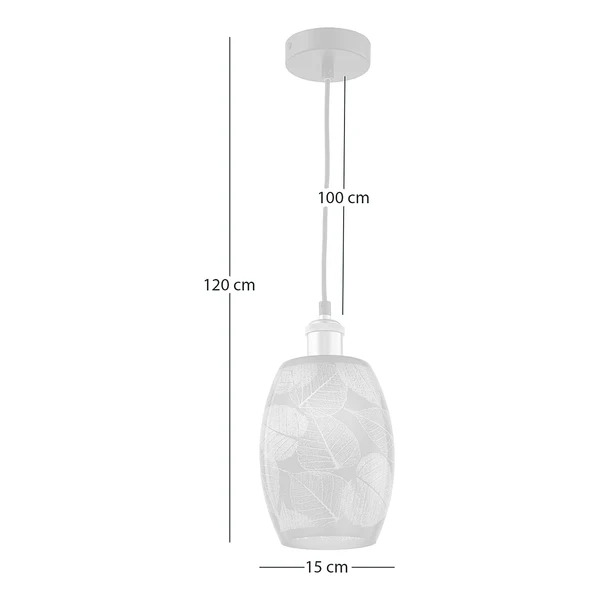 Pendelleuchte Foley II - Eisen / Glas - 1-flammig - Image 8