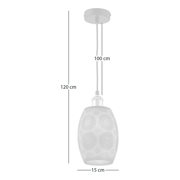 Pendelleuchte Foley III - Eisen / Glas - 1-flammig - Image 9