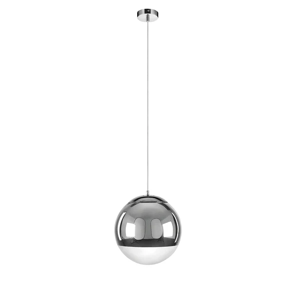 Pendelleuchte Gino I - Klarglas / Stahl - 1-flammig - Image 2