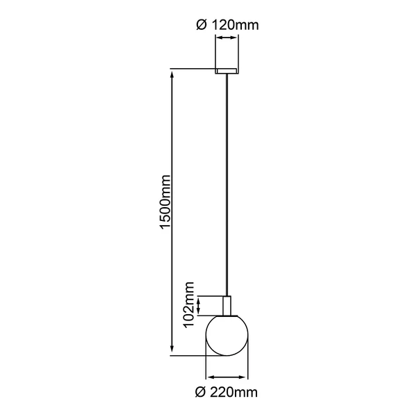 Pendelleuchte Gould I - Rauchglas / Aluminium - 1-flammig - Image 6