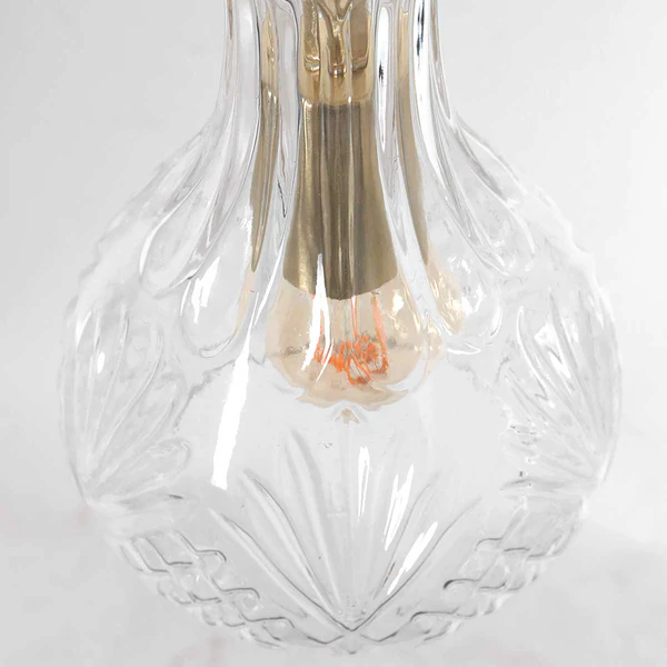 Pendelleuchte Grazioglass - Aluminium / Glas - 1-flammig - Messing - 14 x 23 cm - Image 4