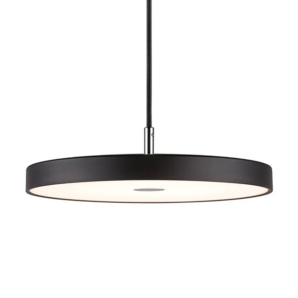 Pendelleuchte Hildor - Aluminium / Kunststoff - Schwarz - 1-flammig