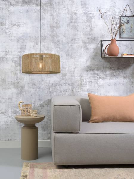 Pendelleuchte Iguazu Typ A - Beige - Jute - 50 x 22 x 50 cm - Image 4