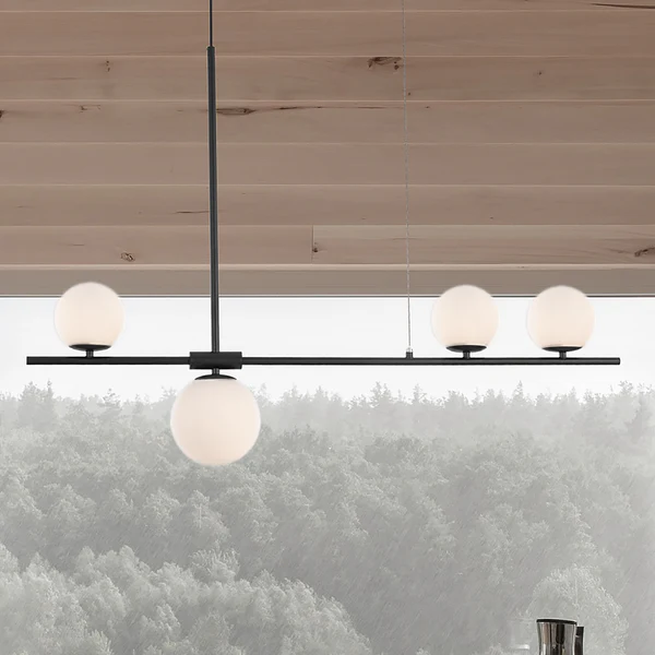 Pendelleuchte Impero Typ A - Aluminium - 4-flammig