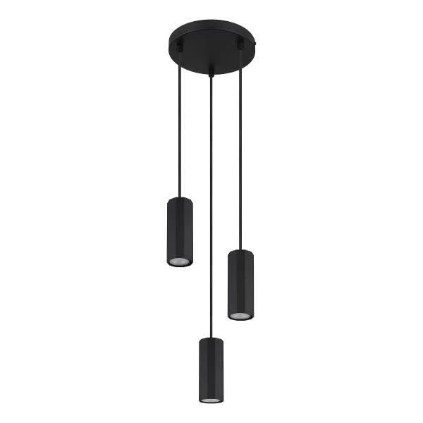 Pendelleuchte James Typ A - Eisen - 3-flammig - Schwarz - Image 4