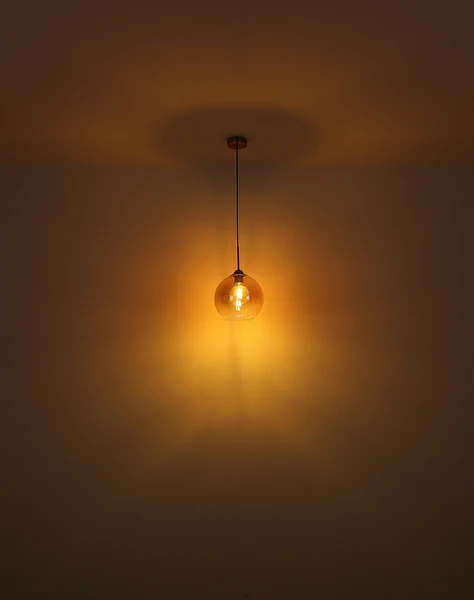 Pendelleuchte Jamessa - Farbglas / Eisen - 1-flammig - Flammenanzahl: 1 - Image 3