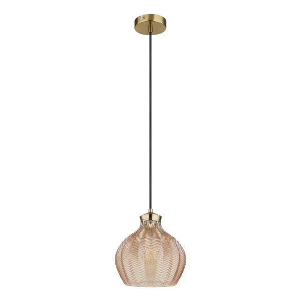 Pendelleuchte Jessica Typ C - Farbglas / Eisen - 1-flammig - Image 4