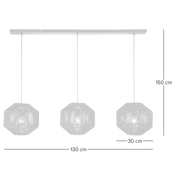 Pendelleuchte Juicy I - Pflanzenblatt  / Eisen - 3-flammig - Image 10
