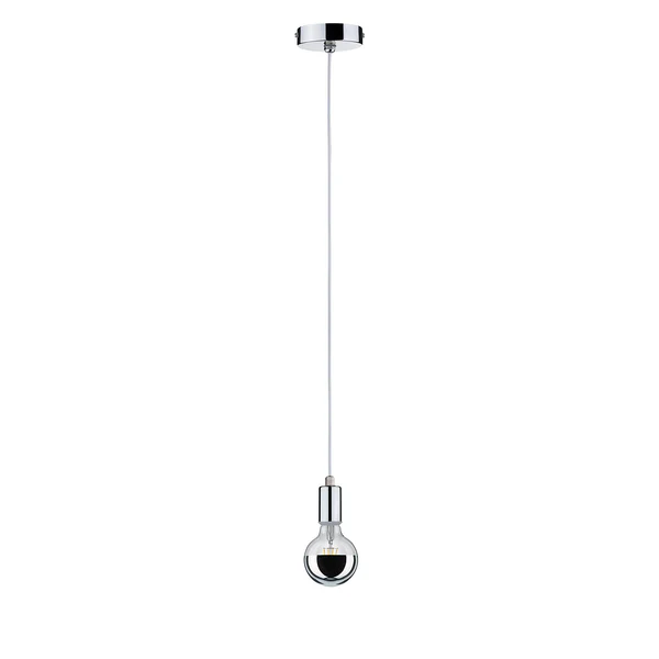 Pendelleuchte Larus - Chrom - 1-flammig - Silber - Image 2