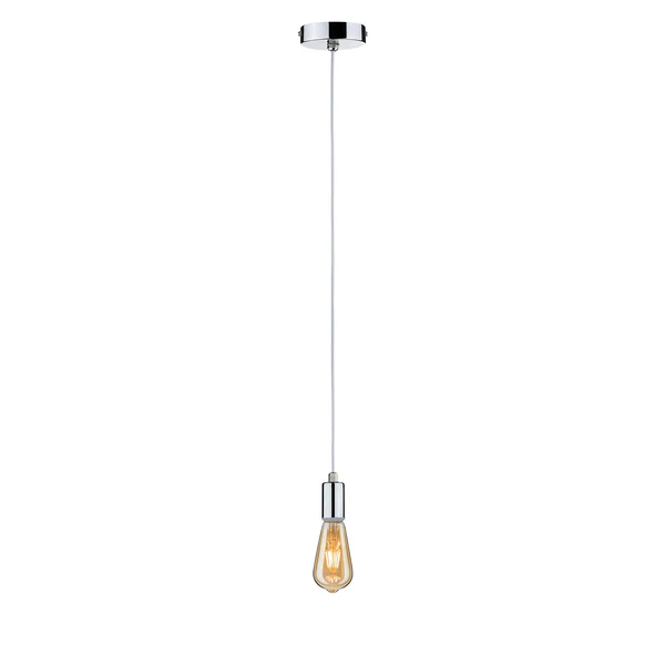 Pendelleuchte Larus - Chrom - 1-flammig - Silber - Image 7