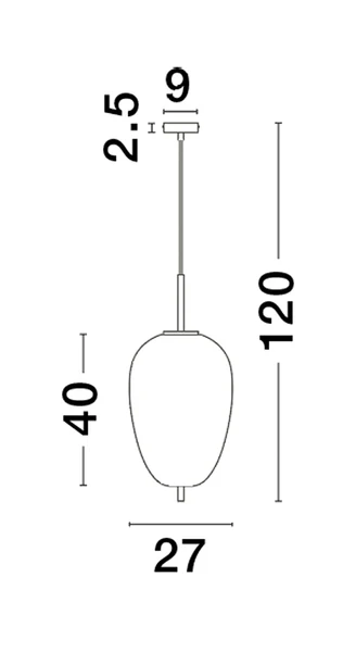 Pendelleuchte Lato Typ G - Rauchglas / Aluminium - 1-flammig - Image 6