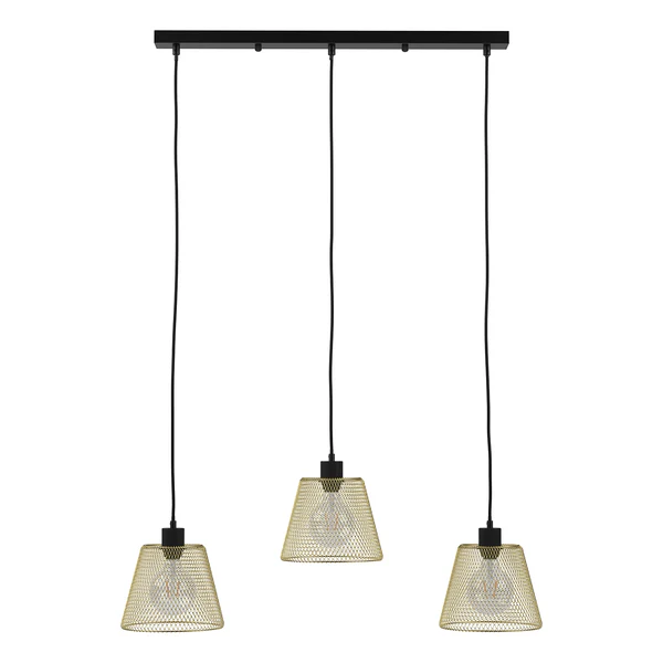Pendelleuchte Le Vicel - Eisen - 3-flammig - Gold - Image 4