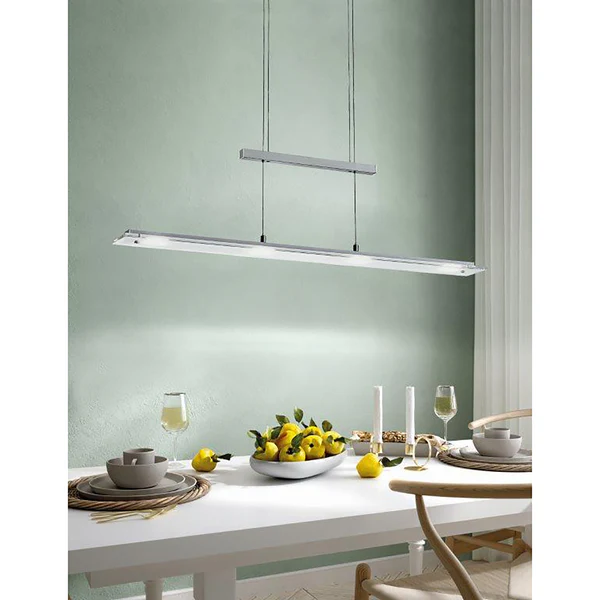 Pendelleuchte Lilli - Nickel/Chrom - Silber - 4-flammig - Image 3