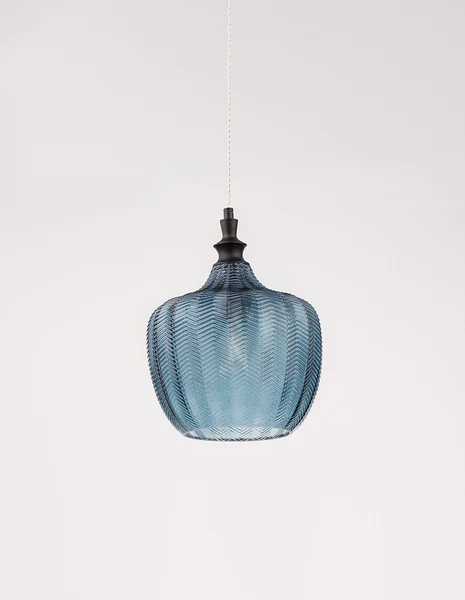 Pendelleuchte Loni - Aluminium - 1-flammig - Blau - Image 5