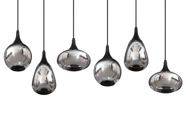 Pendelleuchte Lumina - Glas / Stahl - Flammenanzahl: 6 - Image 5