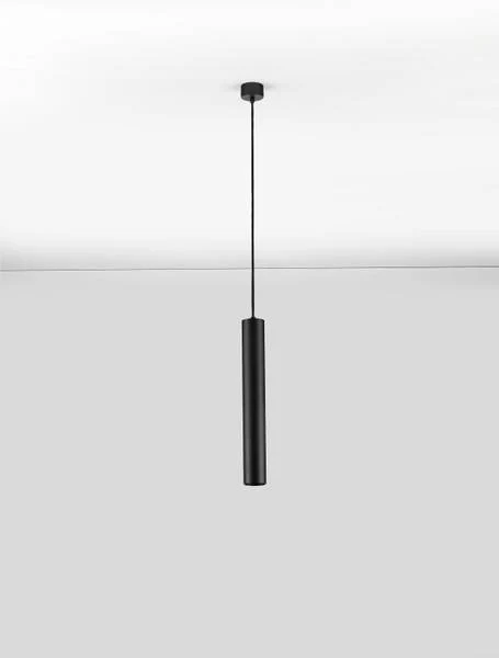 Pendelleuchte Mare - Aluminium - Schwarz - Höhe: 193 cm - Image 4