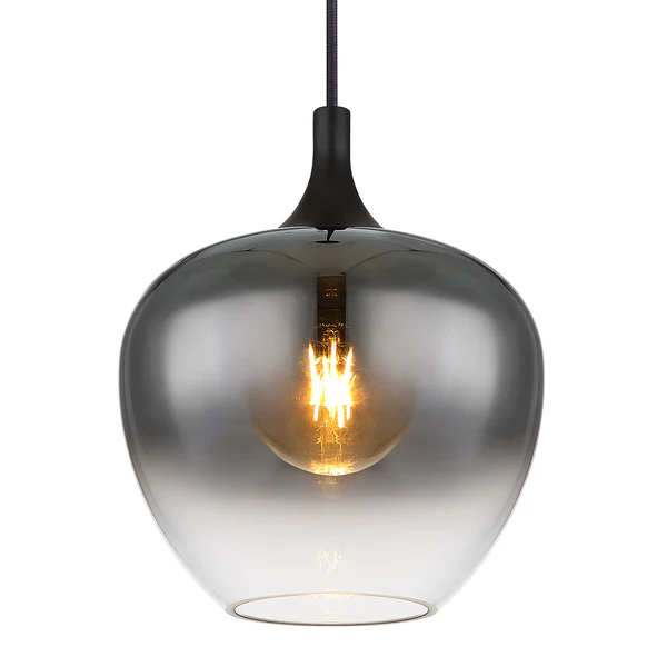 Pendelleuchte Maxy Typ B - Farbglas / Eisen - Durchmesser: 24 cm - Image 8