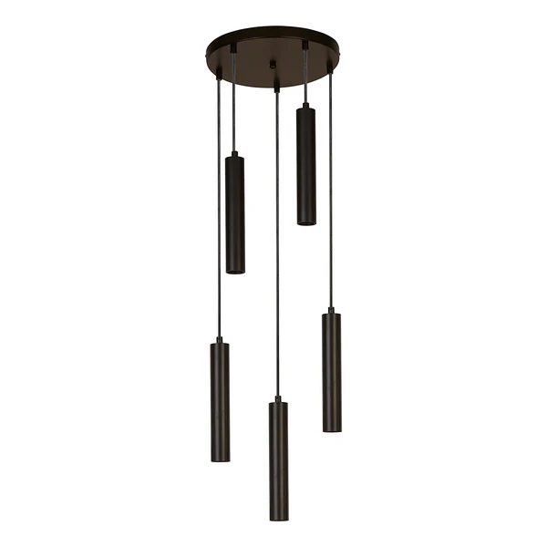Pendelleuchte Multi Drop - Stahl - Schwarz - Image 2