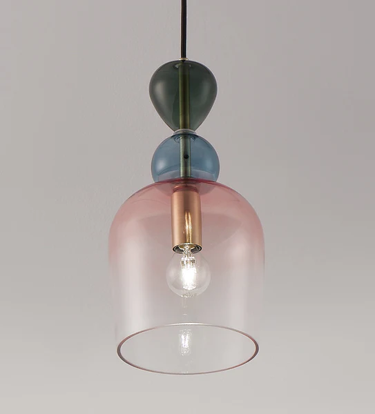 Pendelleuchte Murano Typ B - Aluminium - 1-flammig