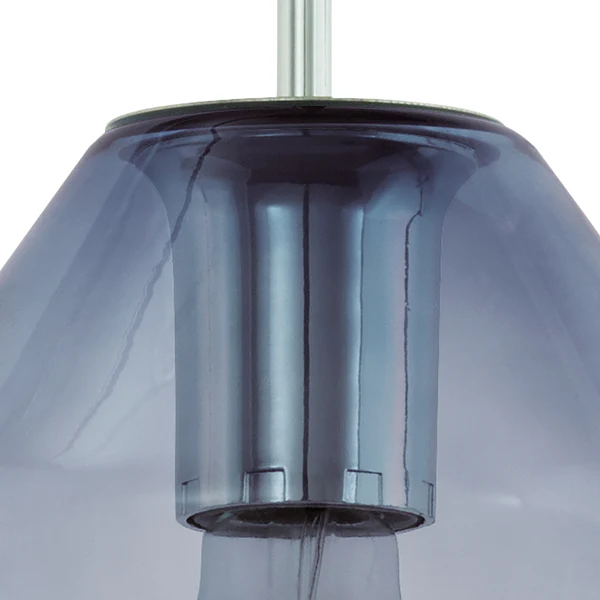 Pendelleuchte Murmillo I - Glas / Stahl - 1-flammig - Image 6