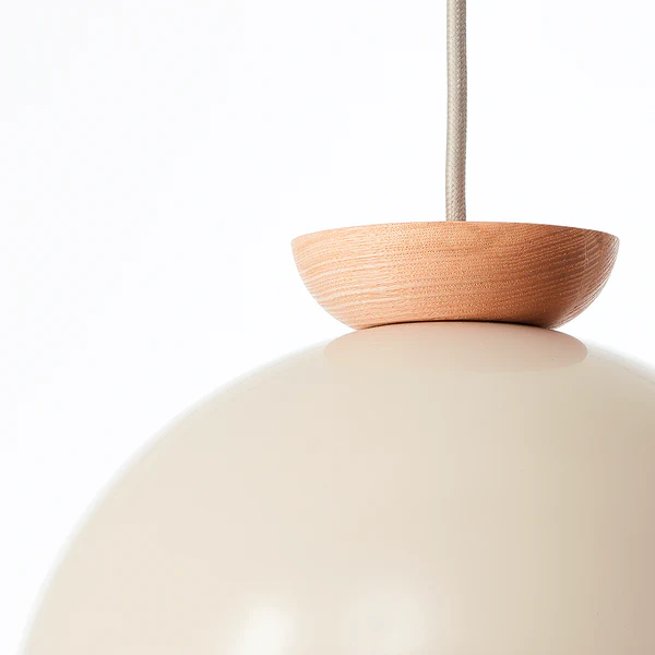Pendelleuchte Nalam - Eisen / Esche massiv - 3-flammig - Image 8