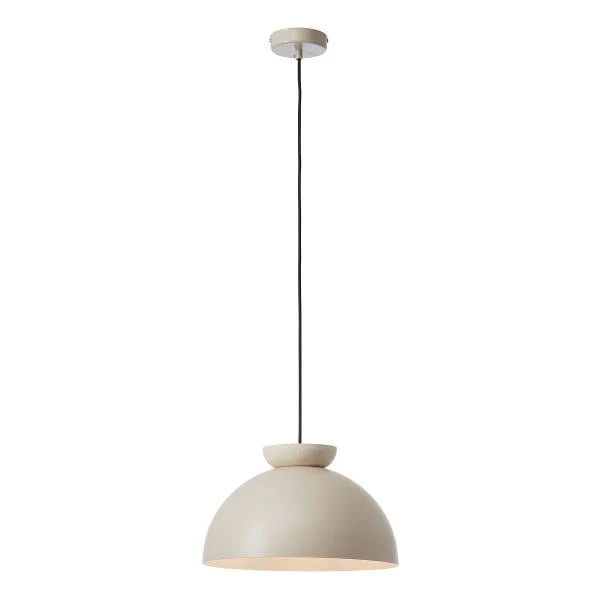 Pendelleuchte Nalam Marmor - Eisen / Marmor - Beige - 1-flammig - Image 4