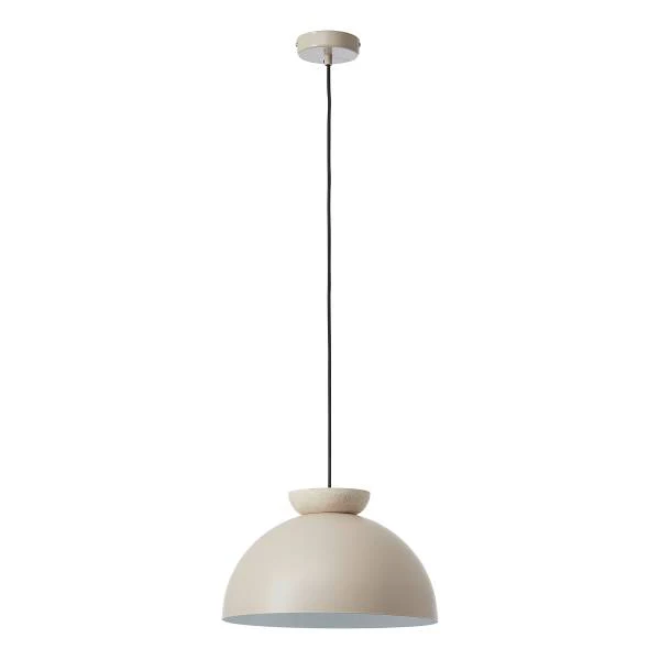 Pendelleuchte Nalam Marmor - Eisen / Marmor - Beige - 1-flammig - Image 5