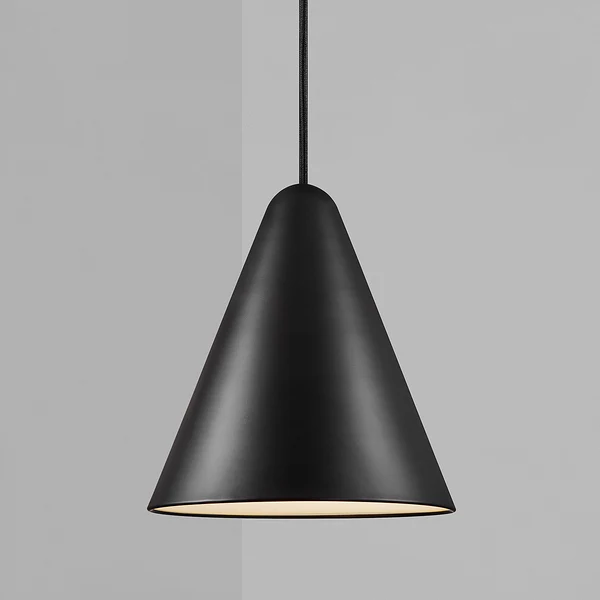 Pendelleuchte Nono - Stahl / Kunststoff - 1-flammig - Schwarz - Schwarz - Image 3