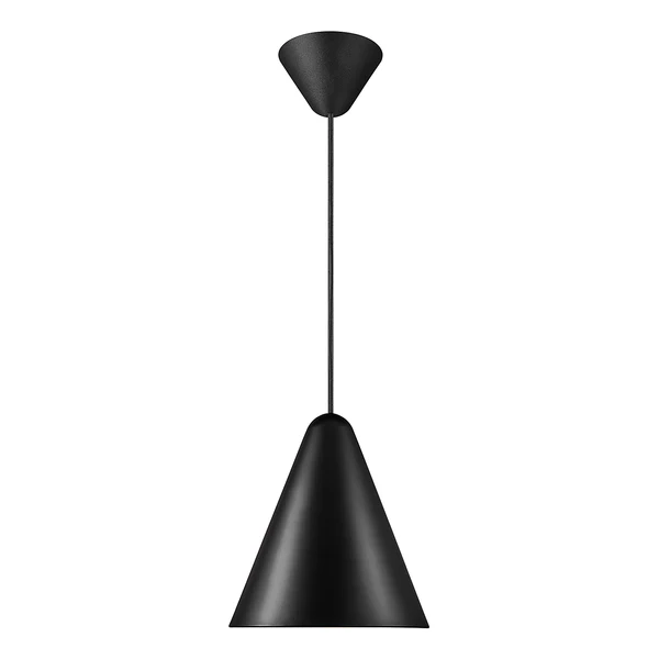 Pendelleuchte Nono - Stahl / Kunststoff - 1-flammig - Schwarz - Schwarz - Image 4