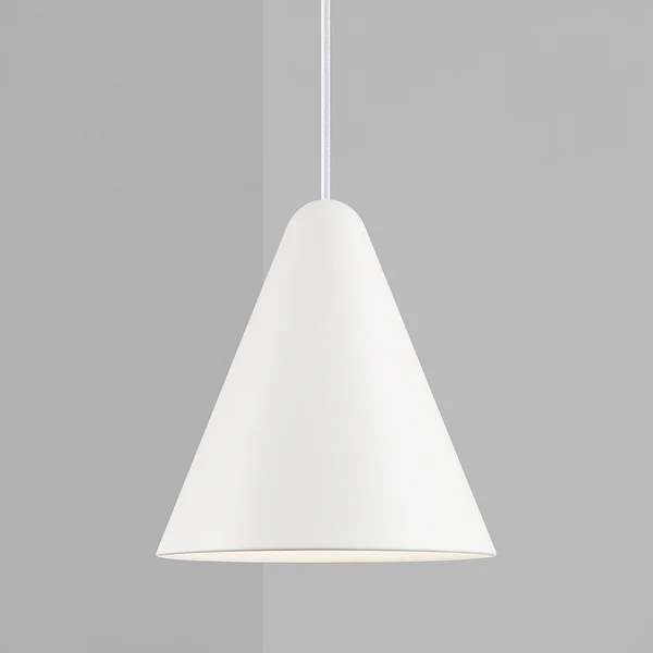Pendelleuchte Nono - Stahl / Kunststoff - 1-flammig - Weiß - Weiß - Image 3