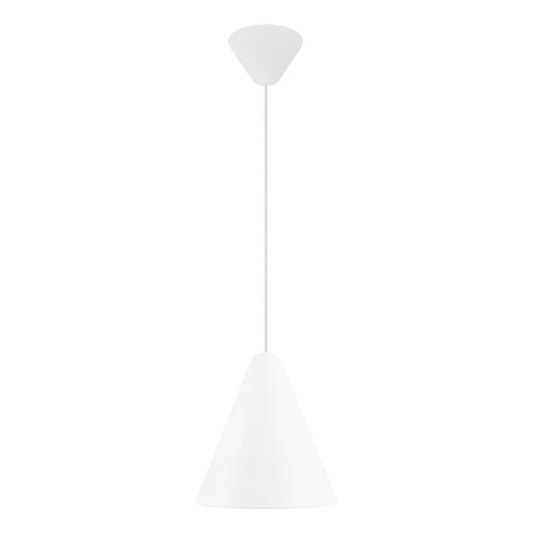 Pendelleuchte Nono - Stahl / Kunststoff - 1-flammig - Weiß - Weiß - Image 4