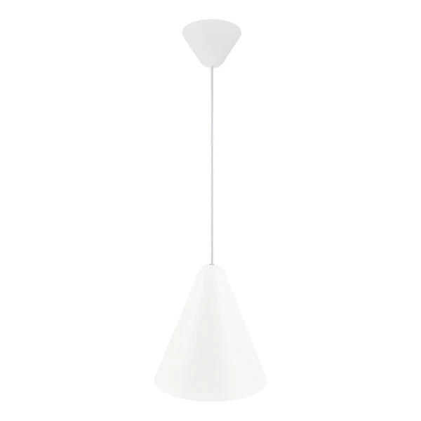 Pendelleuchte Nono - Stahl / Kunststoff - 1-flammig - Weiß - Weiß - Image 5