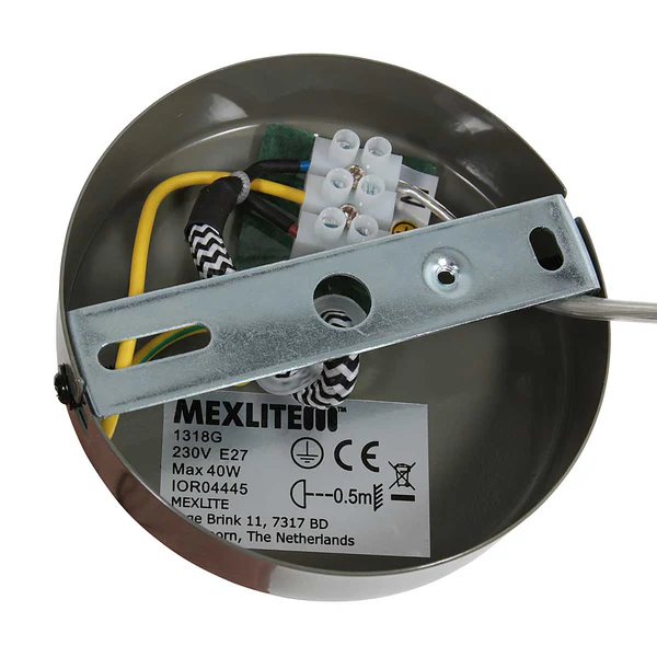 Pendelleuchte Nova - Aluminium - 1-flammig - Grau / Grün - Image 8