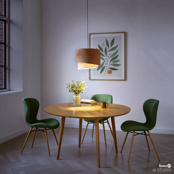 Pendelleuchte OKO Typ B - Textil / Rattan - 1-flammig - Image 10