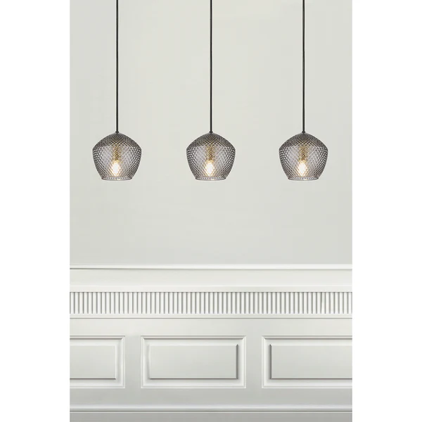 Pendelleuchte Orbiform I - Rauchglas / Stahl - 1-flammig - Image 4