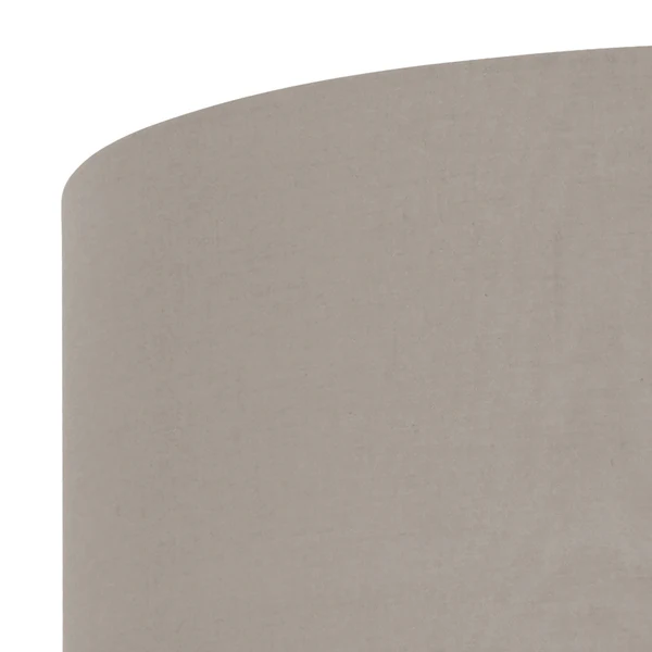 Pendelleuchte Pasteri III - Mischgewebe / Stahl - 1-flammig - Cappuccino - Breite: 38 cm - Image 3
