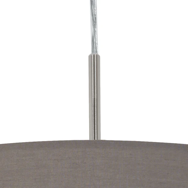 Pendelleuchte Pasteri III - Mischgewebe / Stahl - 1-flammig - Cubanit - Breite: 38 cm - Image 5