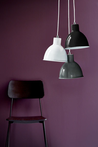 Pendelleuchte Pop - Aluminium - 1-flammig - Weiß - Image 3