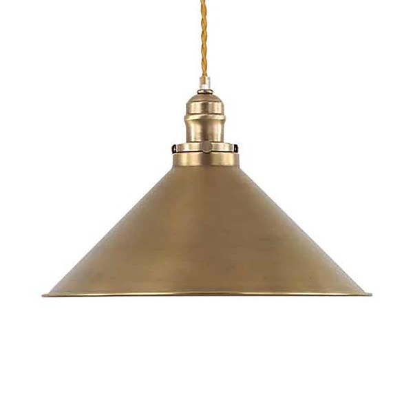 Pendelleuchte Provence - Stahl - 1-flammig - Messing
