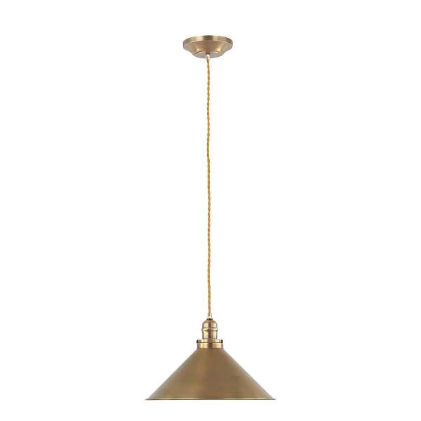 Pendelleuchte Provence - Stahl - 1-flammig - Messing - Image 2