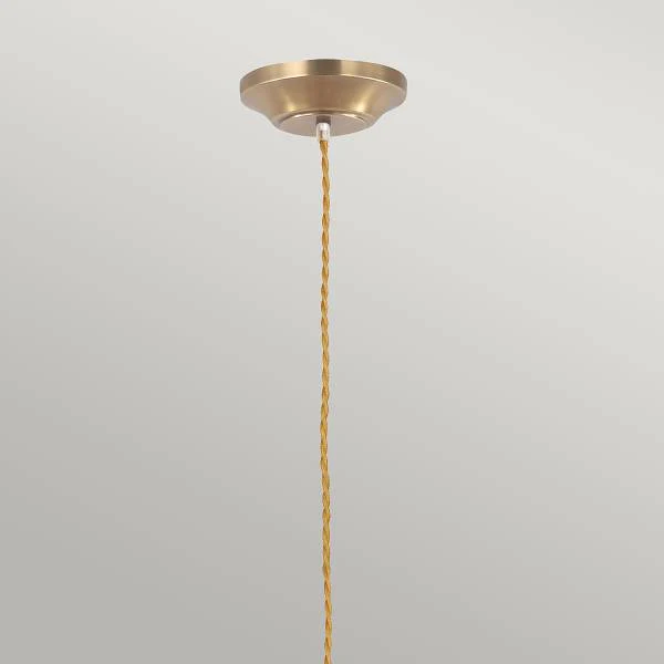 Pendelleuchte Provence - Stahl - 1-flammig - Messing - Image 3