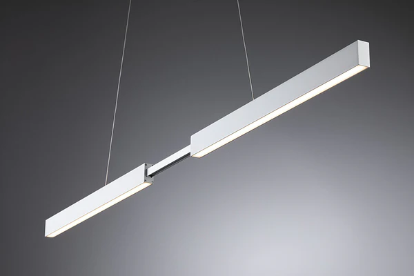 Pendelleuchte Puric Aptare - Aluminium / Polycarbonat - Weiß - Image 2