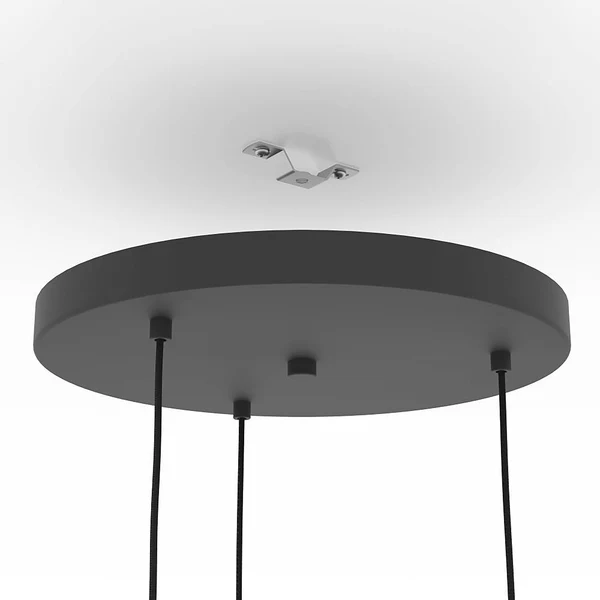 Pendelleuchte Romazzina - Stahl - 3-flammig - Schwarz - Image 5