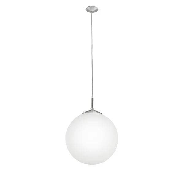 Pendelleuchte Rondo Opal - Opalglas / Stahl - 1-flammig - Durchmesser: 30 cm - Image 3
