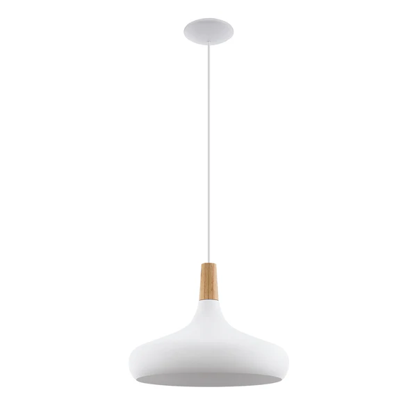 Pendelleuchte Sabinar III - Stahl - 1-flammig - Weiß - Image 6