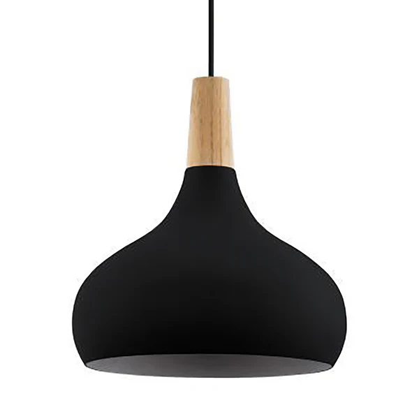 Pendelleuchte Sabinar - Stahl - 1-flammig - Durchmesser: 28 cm