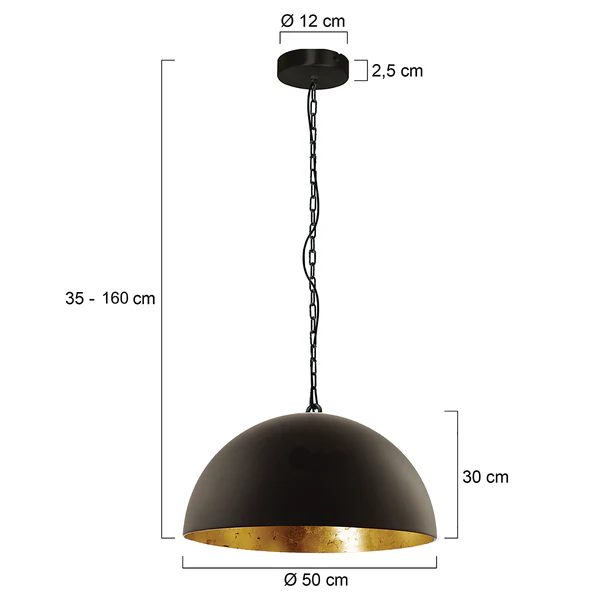 Pendelleuchte Semicirkel I - Eisen - 1-flammig - Image 6