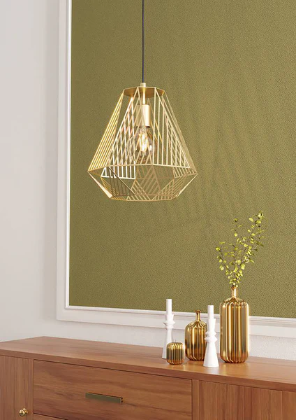 Pendelleuchte Stype - Stahl - 1-flammig - Gold - Flammenanzahl: 1 - Image 2