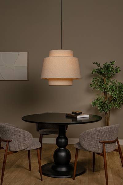 Pendelleuchte Tribute Typ B - Polyester - Beige - Flammenanzahl: 1 - Image 2